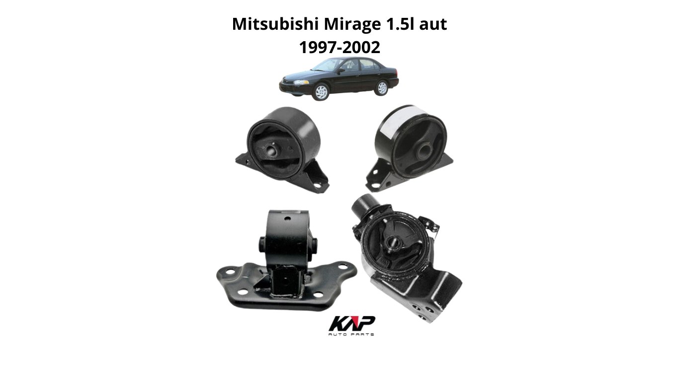 Engine Motor & Trans Mount 4PCS. 1997-2002 For Mitsubishi Mirage 1.5L aut.